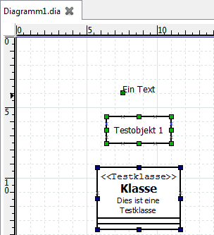 Zentriert ausgerichtet